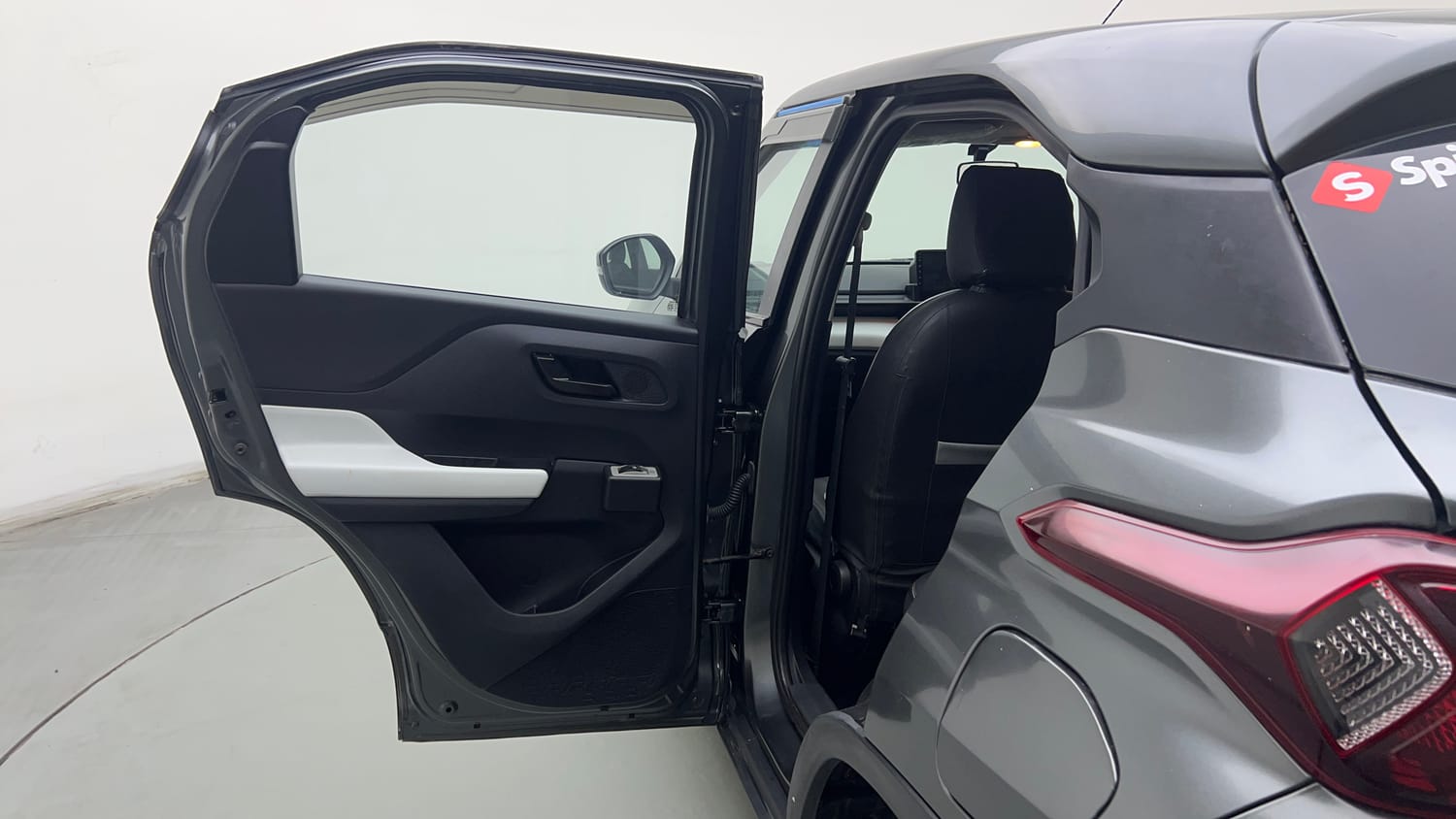 Used 2022 Tata Punch Pure MT Petrol Manual interior LEFT REAR DOOR OPEN VIEW