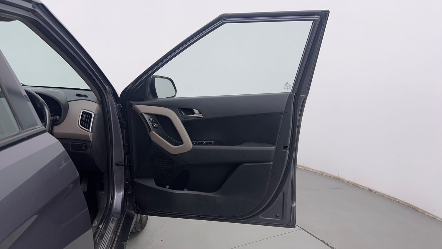 Used 2018 Hyundai Creta SX Plus 1.6 AT Petrol Petrol Automatic interior RIGHT FRONT DOOR OPEN VIEW