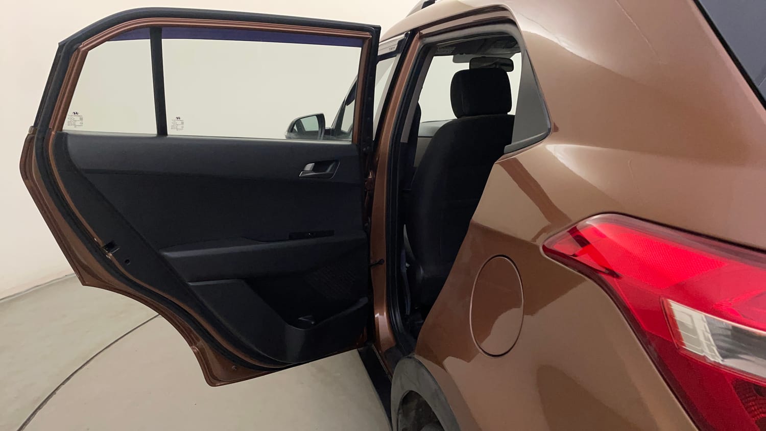 Used 2017 Hyundai Creta 1.6 SX Plus AT Petrol Petrol Automatic interior LEFT REAR DOOR OPEN VIEW