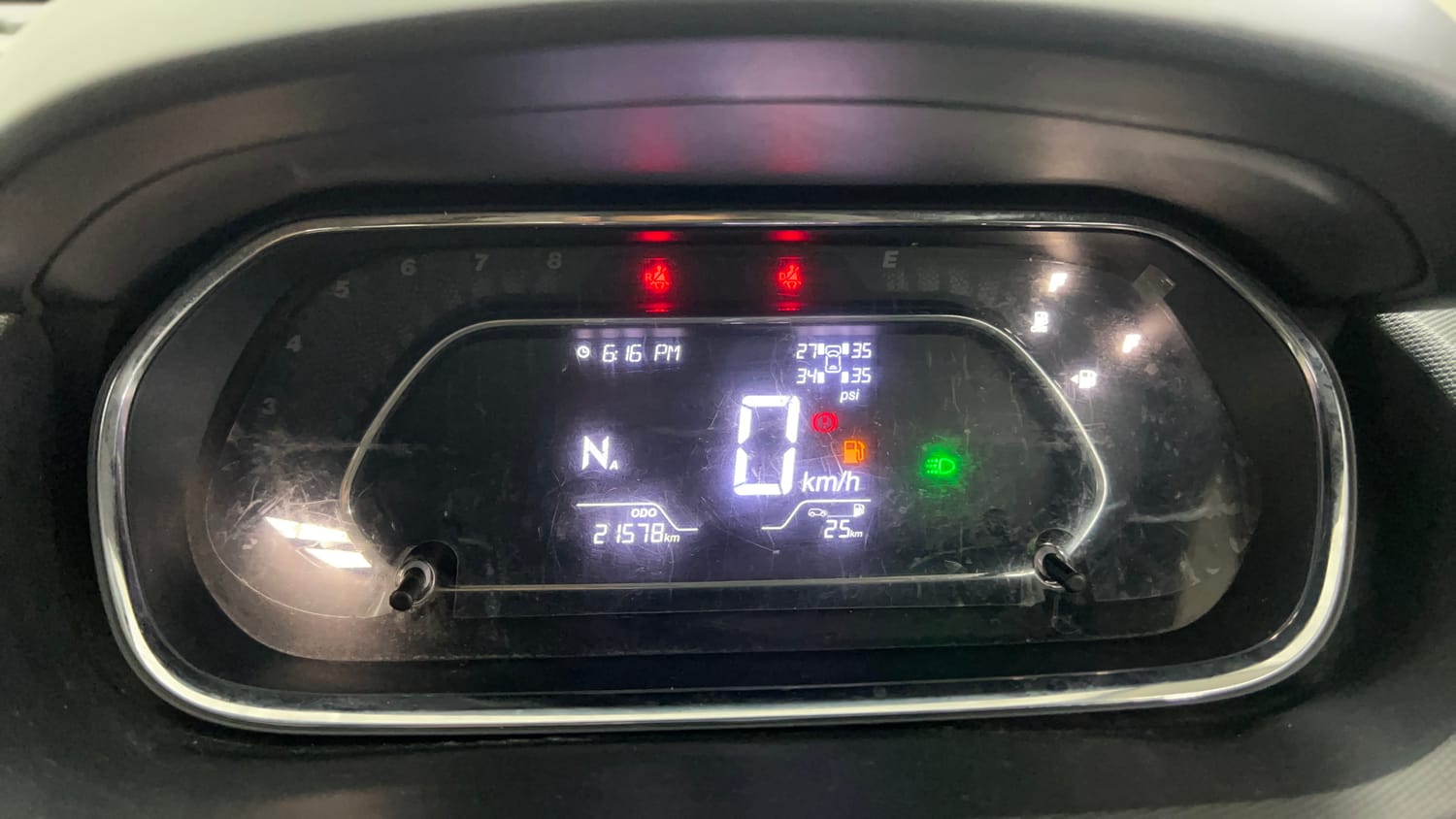 Used 2024 Tata Tiago XZA Plus iCNG Cng Automatic interior CLUSTERMETER VIEW