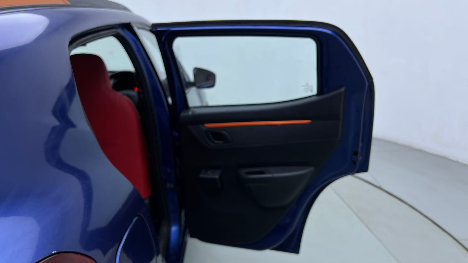 Used 2019 Renault Kwid CLIMBER 1.0 AMT Petrol Automatic interior RIGHT REAR DOOR OPEN VIEW