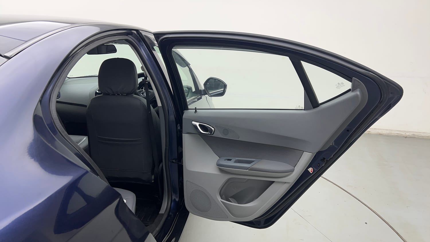 Used 2021 Tata Tigor XZ Plus Petrol Manual interior RIGHT REAR DOOR OPEN VIEW