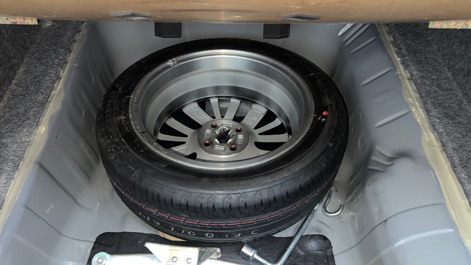 Used 2021 Honda City VX CVT Petrol Petrol Automatic tyres SPARE TYRE VIEW