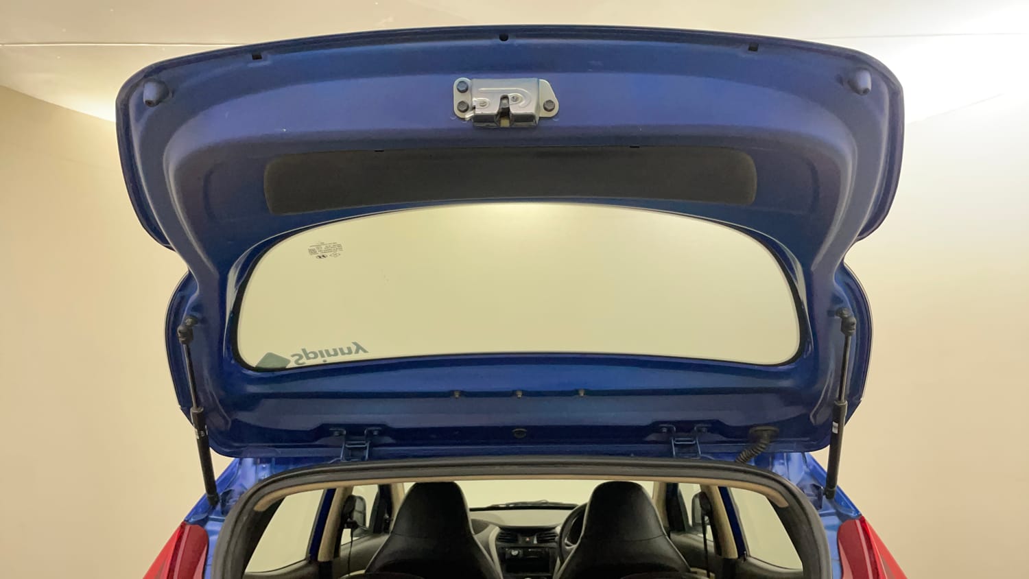 Used 2013 Hyundai Eon Era + Petrol Manual interior DICKY DOOR OPEN VIEW