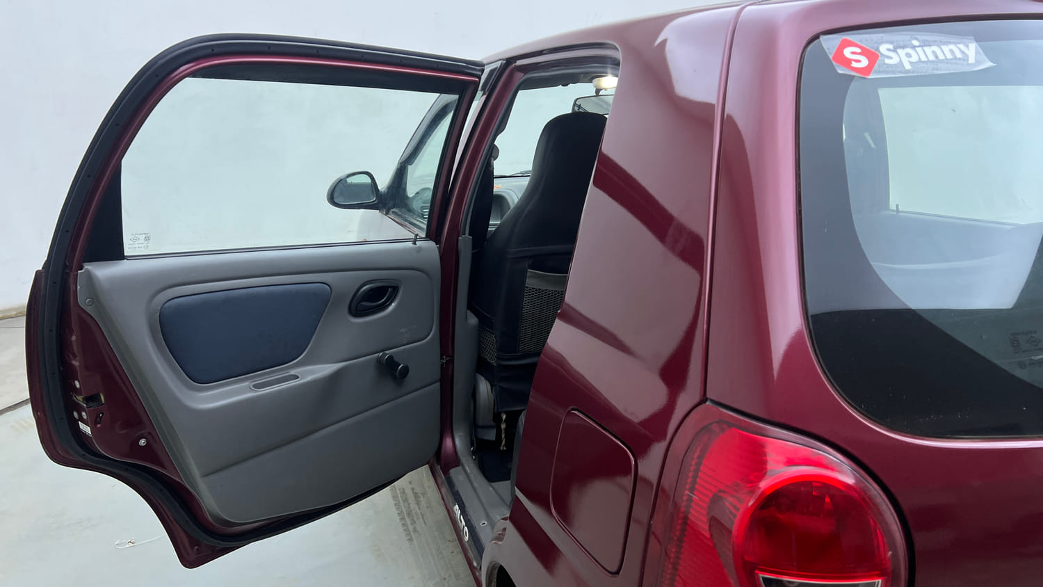Used 2012 Maruti Suzuki Alto K10 VXi Petrol Manual interior LEFT REAR DOOR OPEN VIEW
