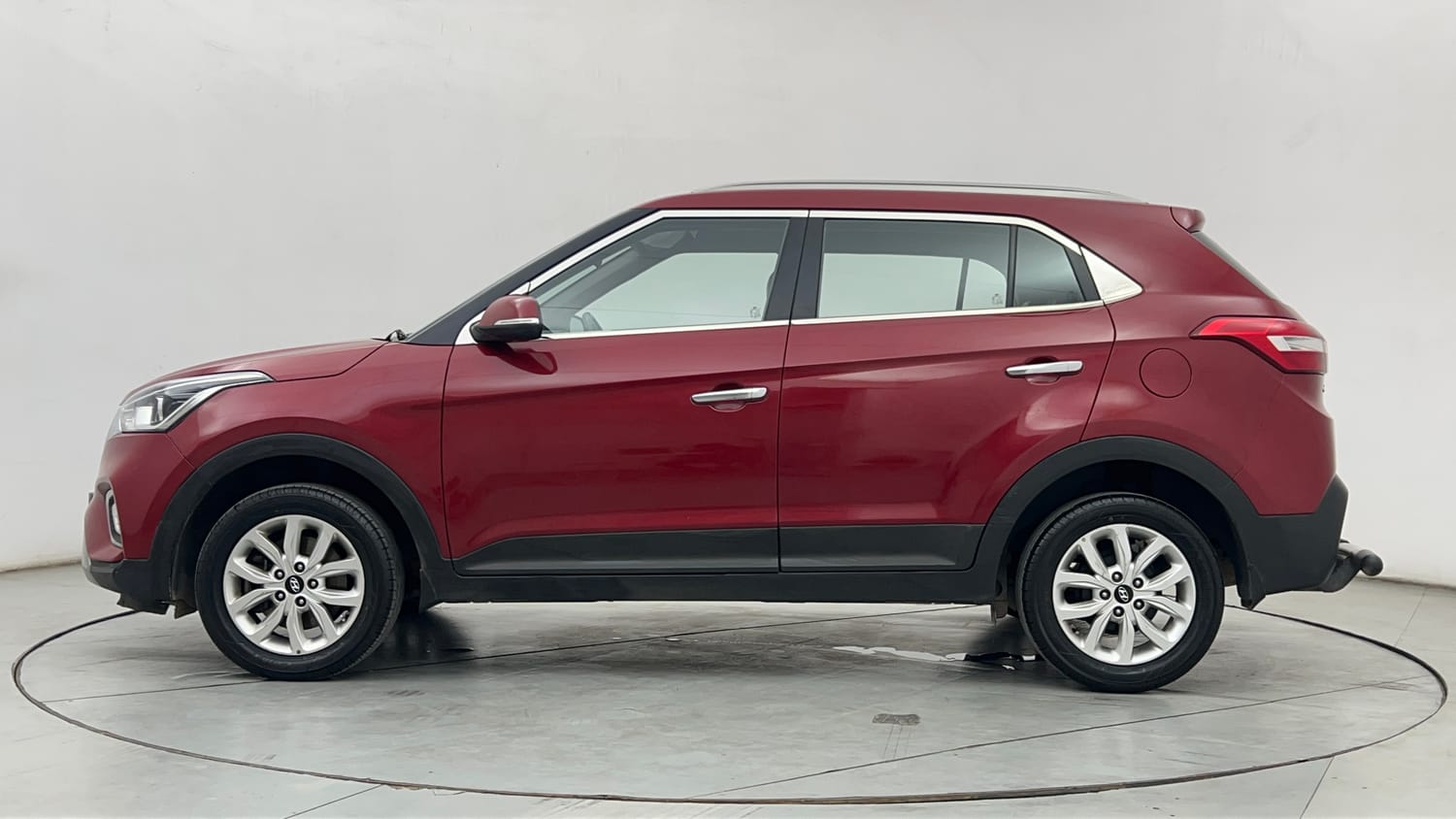 Used 2019 Hyundai Creta SX 1.6 Petrol Petrol Manual exterior LEFT SIDE VIEW