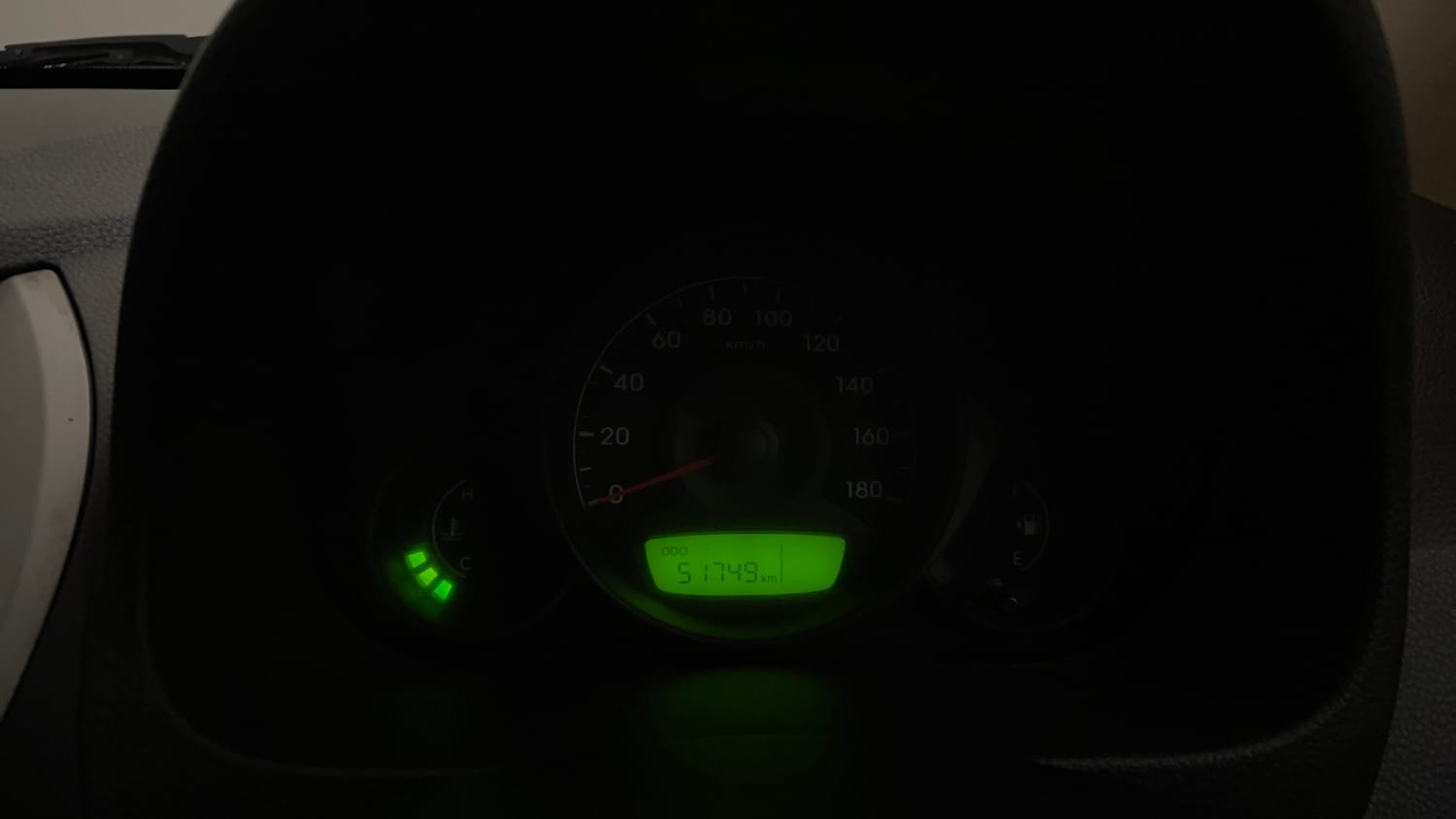 Used 2013 Hyundai Eon Era + Petrol Manual interior CLUSTERMETER VIEW