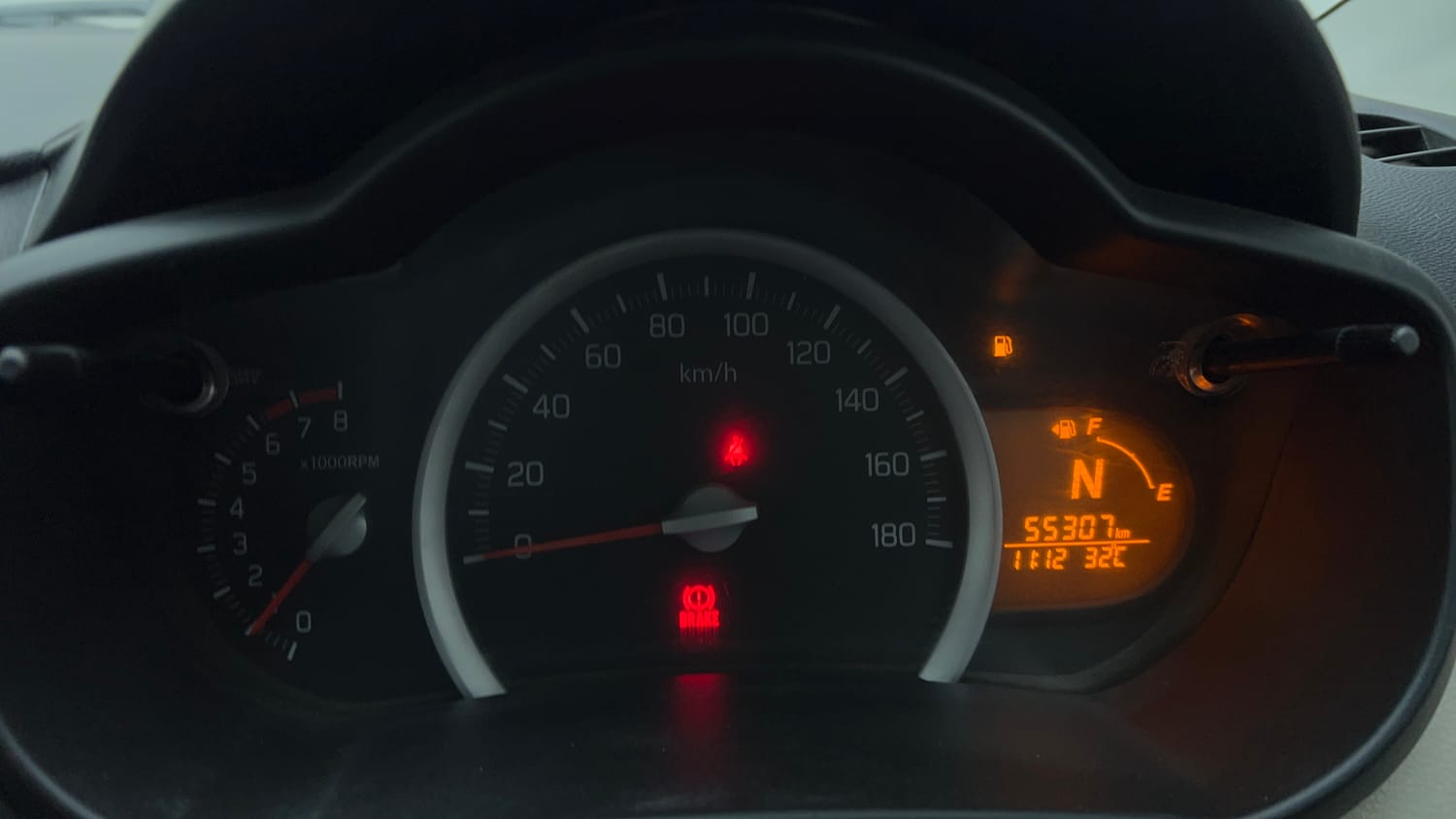 Used 2019 Maruti Suzuki Celerio VXi AMT Petrol Automatic interior CLUSTERMETER VIEW