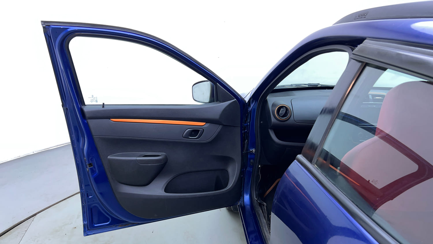 Used 2019 Renault Kwid CLIMBER 1.0 AMT Petrol Automatic interior LEFT FRONT DOOR OPEN VIEW