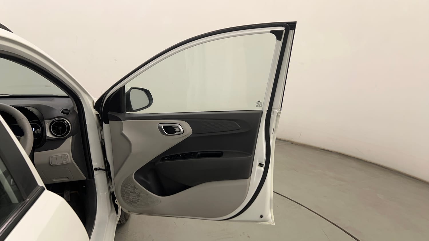 Used 2020 Hyundai Grand i10 Nios Sportz 1.2 Kappa VTVT Petrol Manual interior RIGHT FRONT DOOR OPEN VIEW