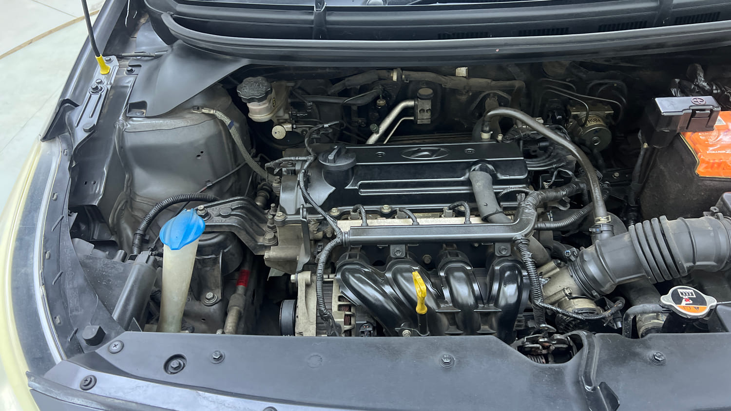 Used 2018 Hyundai Elite i20 Asta 1.2 Petrol Manual engine ENGINE RIGHT SIDE VIEW