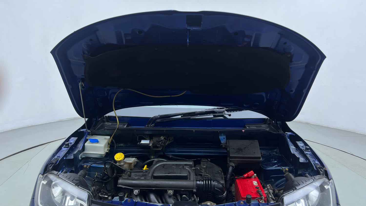 Used 2019 Renault Kwid CLIMBER 1.0 AMT Petrol Automatic engine ENGINE & BONNET OPEN FRONT VIEW