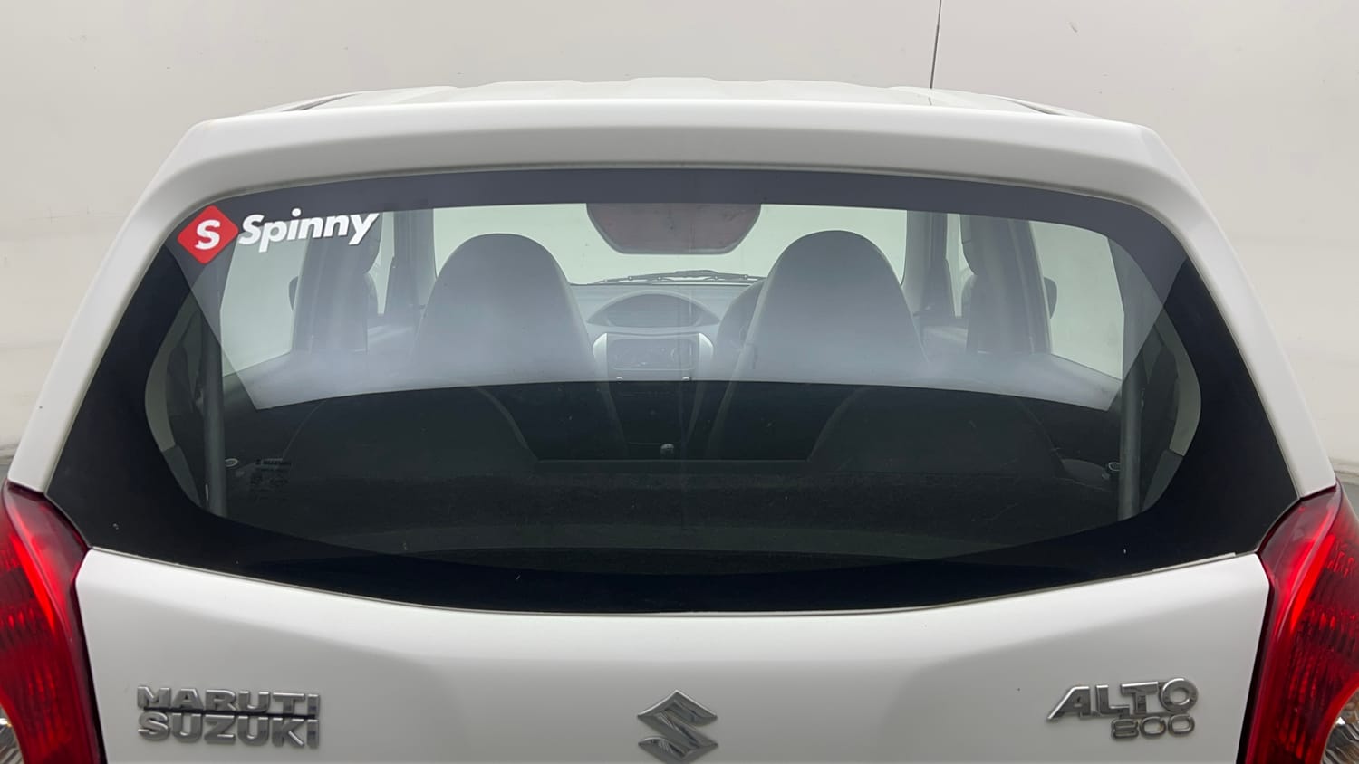 Used 2018 Maruti Suzuki Alto 800 VXi Petrol Manual exterior BACK WINDSHIELD VIEW