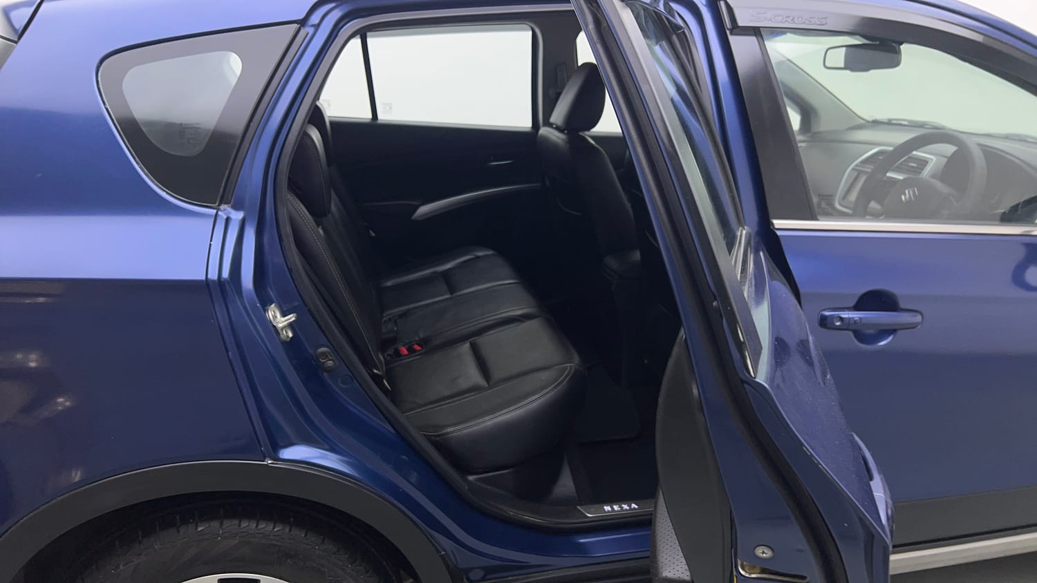 Used 2021 Maruti Suzuki S-Cross Alpha AT Petrol Automatic interior RIGHT SIDE REAR DOOR CABIN VIEW