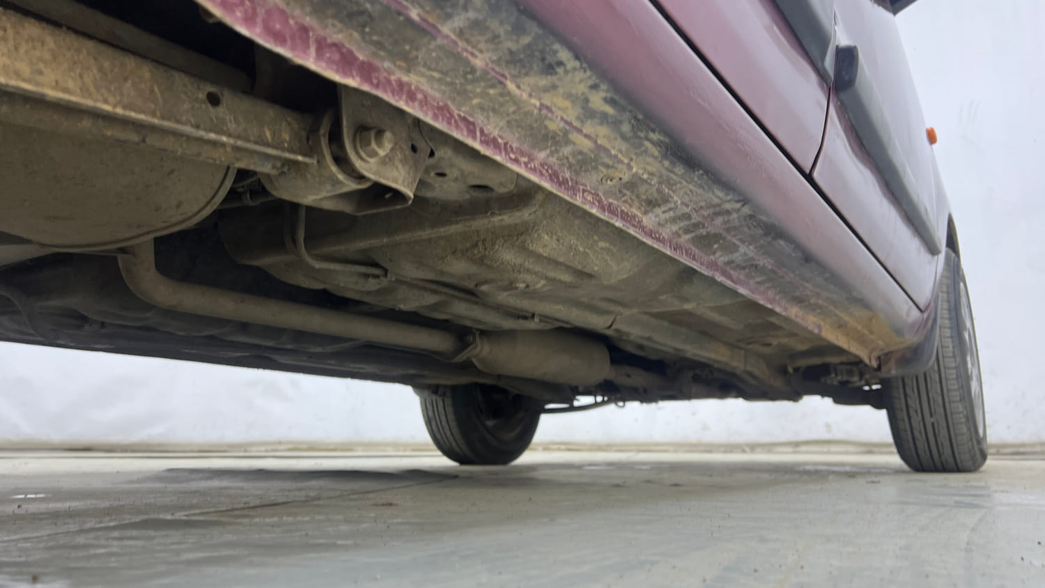 Used 2012 Maruti Suzuki Alto K10 VXi Petrol Manual extra REAR RIGHT UNDERBODY VIEW