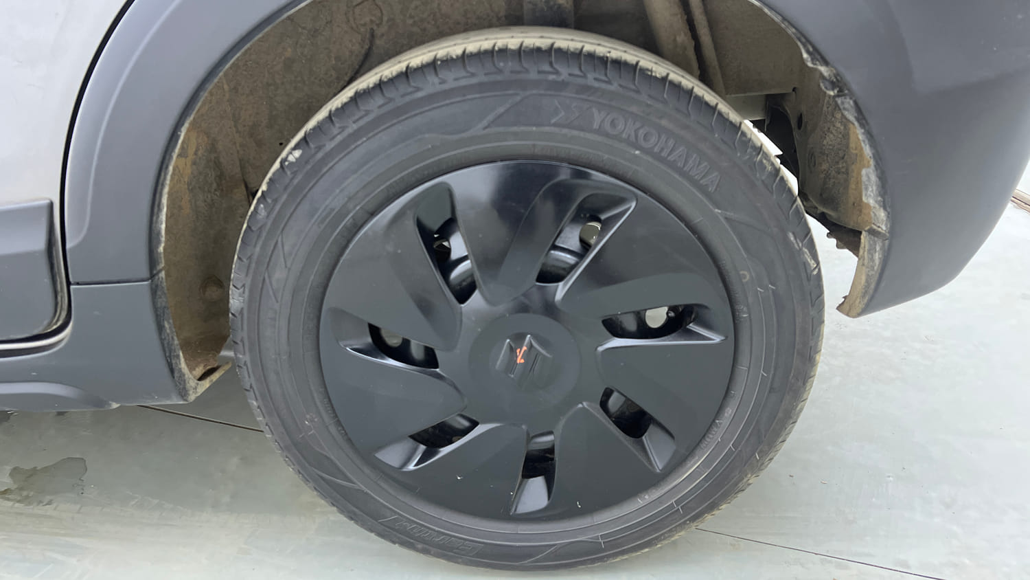Used 2019 Maruti Suzuki Celerio X ZXi AMT Petrol Automatic tyres LEFT REAR TYRE RIM VIEW