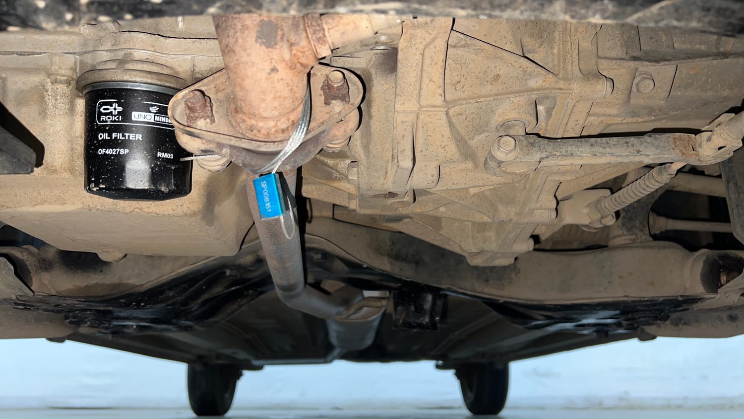 Used 2016 Maruti Suzuki Celerio VXi Petrol Manual extra FRONT LEFT UNDERBODY VIEW