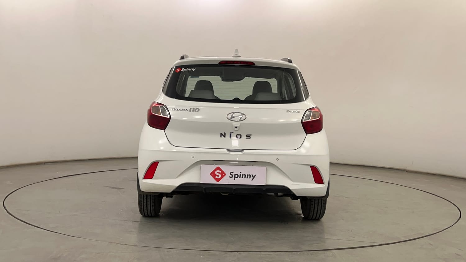 Used 2020 Hyundai Grand i10 Nios Sportz 1.2 Kappa VTVT Petrol Manual exterior BACK VIEW