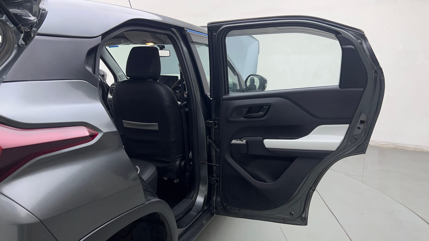 Used 2022 Tata Punch Pure MT Petrol Manual interior RIGHT REAR DOOR OPEN VIEW