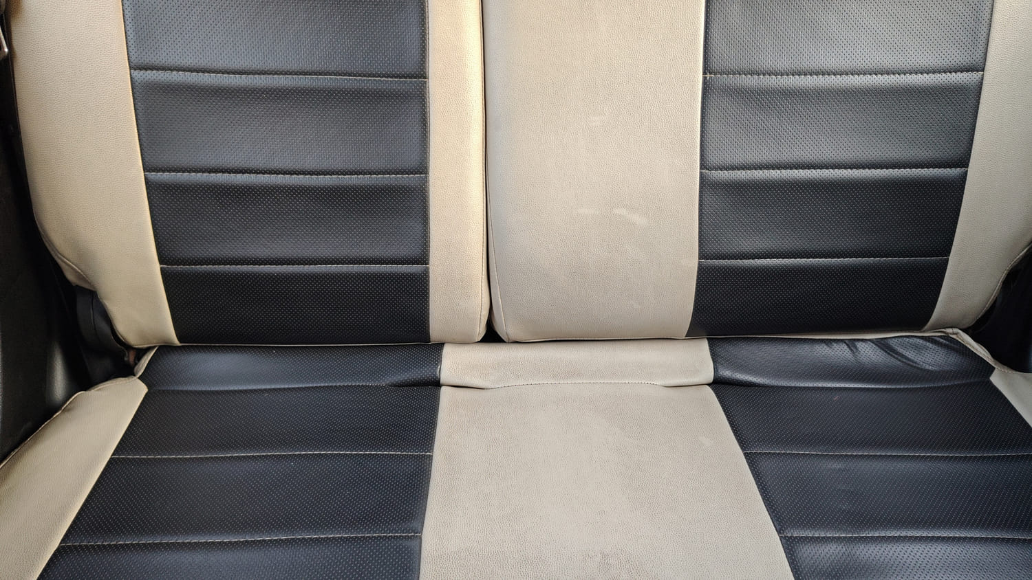 Used 2017 Maruti Suzuki Wagon R VXI Petrol Manual interior REAR SEAT CONDITION VIEW
