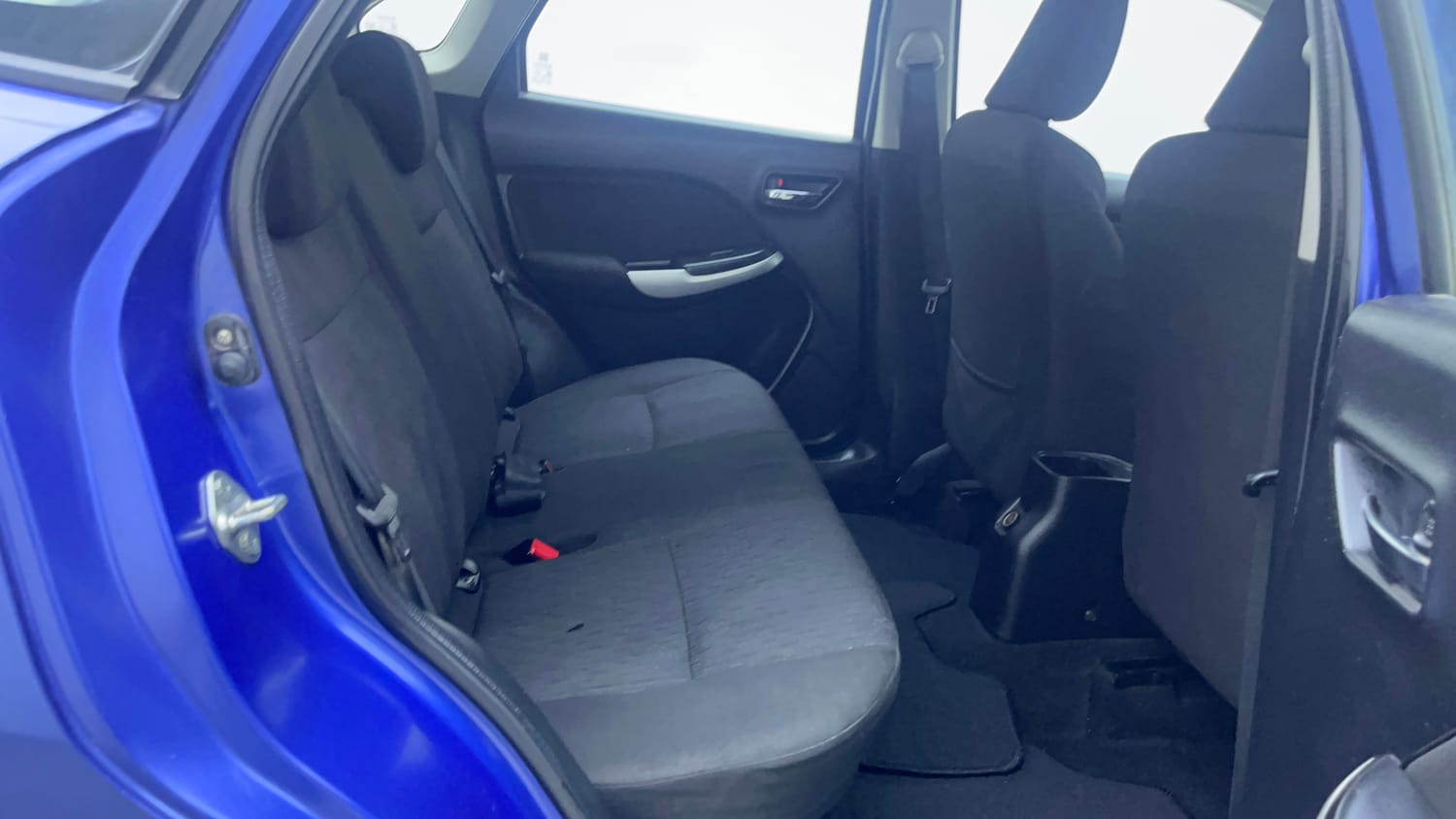 Used 2017 Maruti Suzuki Baleno Delta 1.2 Petrol Manual interior RIGHT SIDE REAR DOOR CABIN VIEW