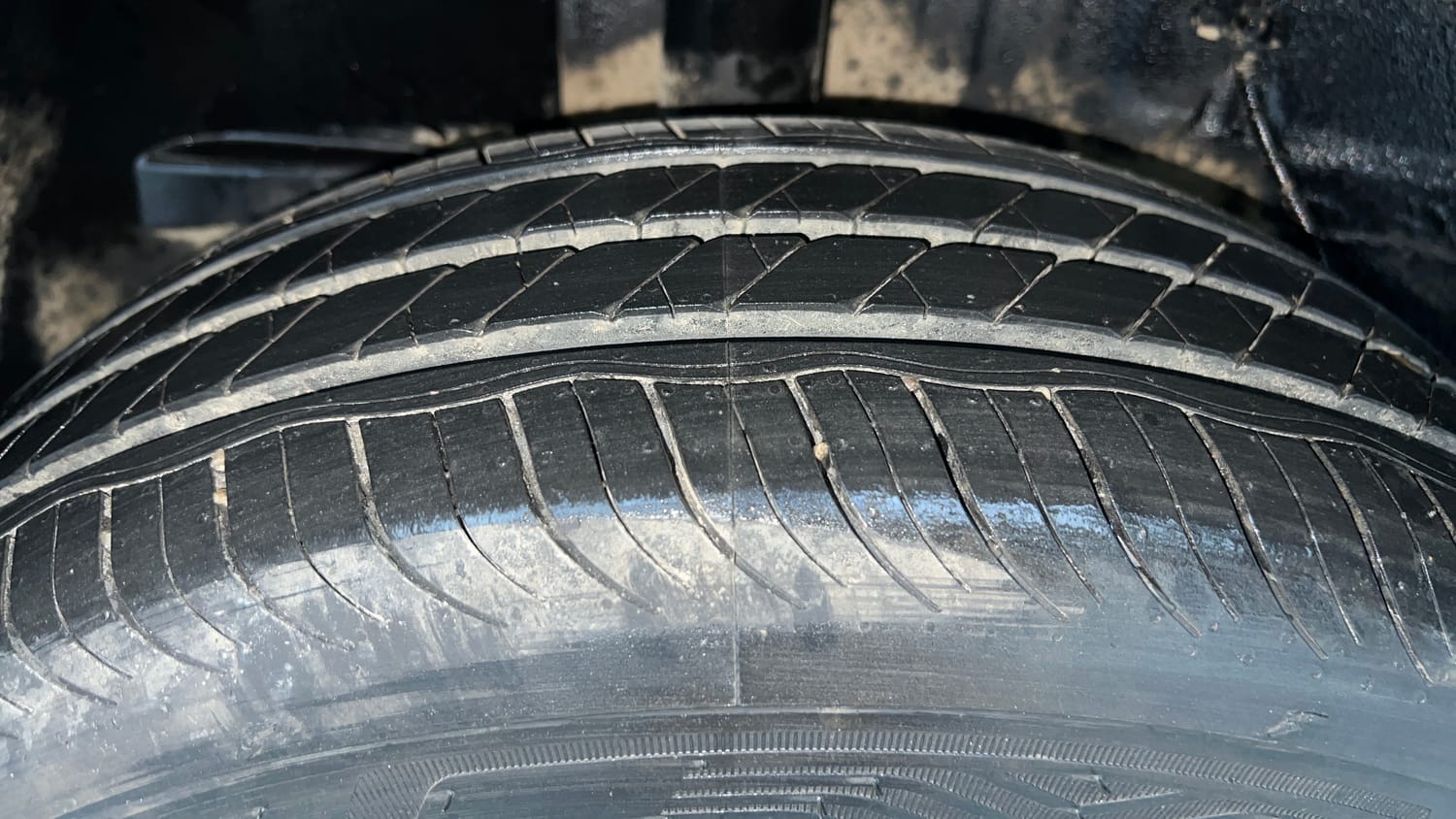 Used 2022 Tata Punch Adventure MT Petrol Manual tyres RIGHT REAR TYRE TREAD VIEW