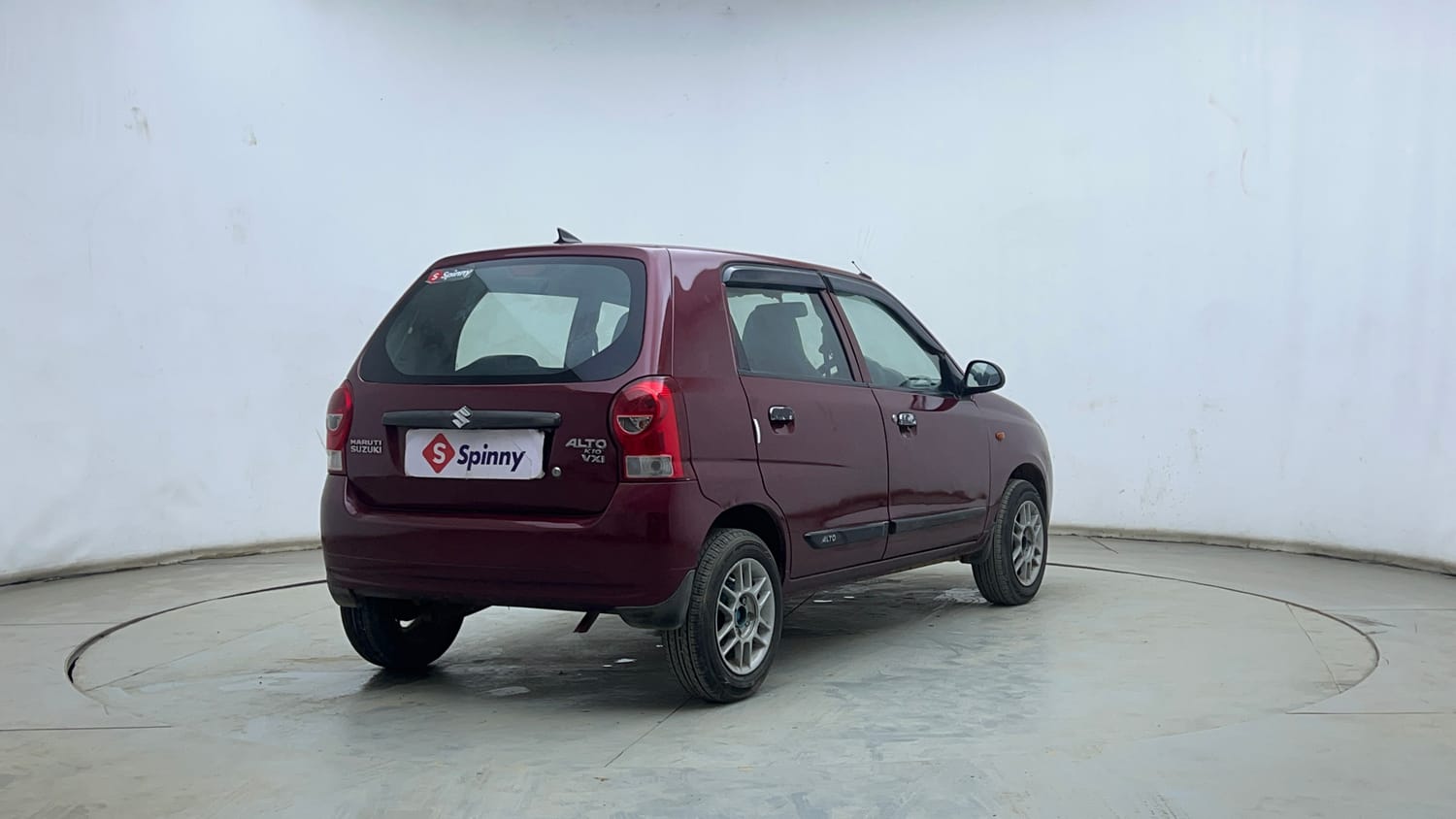 Used 2012 Maruti Suzuki Alto K10 VXi Petrol Manual exterior RIGHT REAR CORNER VIEW