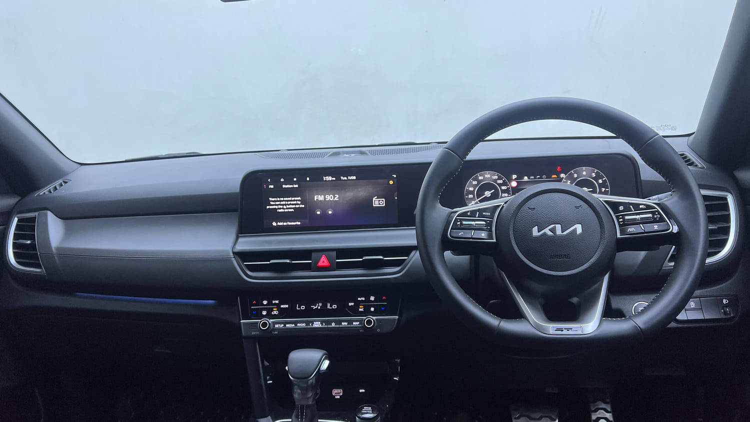 Used 2026 Kia Seltos GTX Plus 1.5 Turbo Petrol DCT Petrol Automatic interior DASHBOARD VIEW
