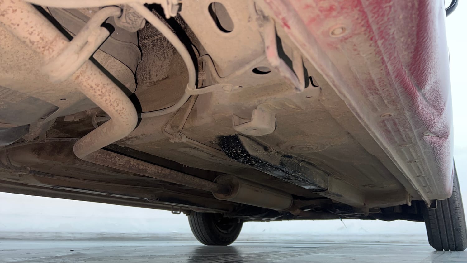Used 2019 Maruti Suzuki Celerio VXi AMT Petrol Automatic extra REAR RIGHT UNDERBODY VIEW
