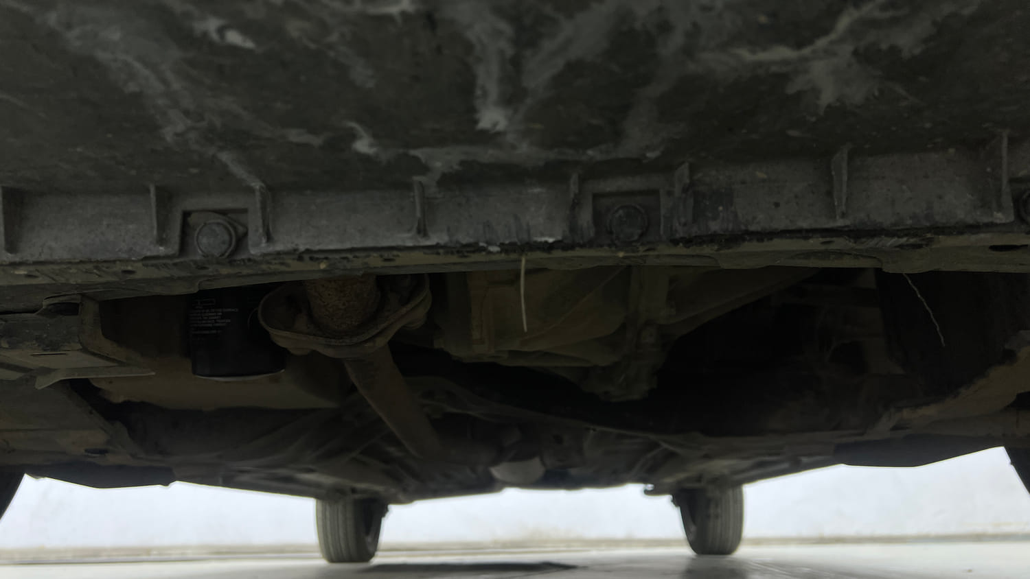Used 2019 Maruti Suzuki Celerio X ZXi AMT Petrol Automatic extra FRONT LEFT UNDERBODY VIEW