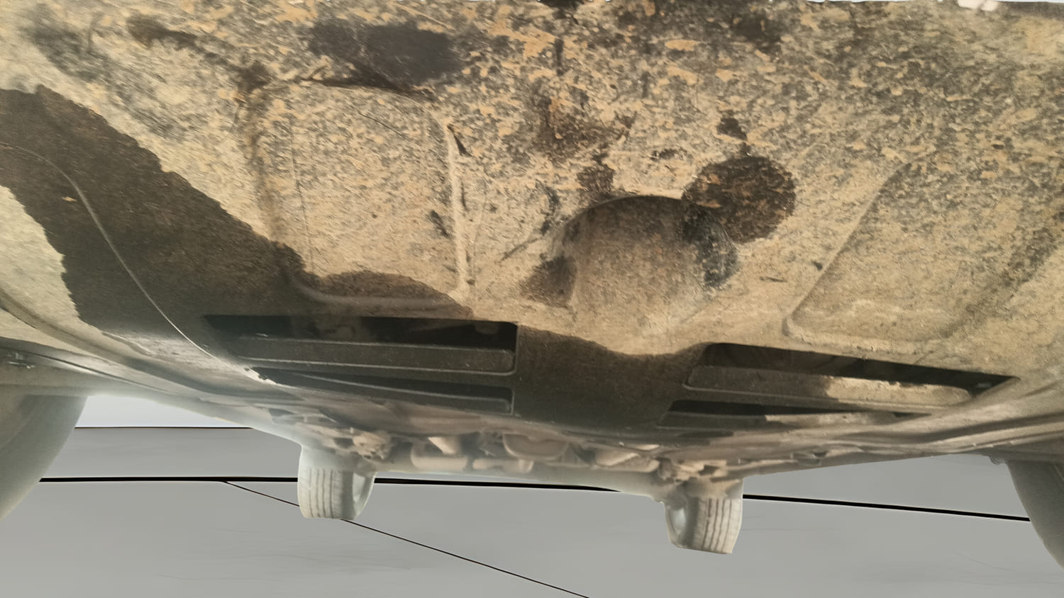 Used 2018 Hyundai Creta SX 1.6 AT Petrol Petrol Automatic extra FRONT LEFT UNDERBODY VIEW