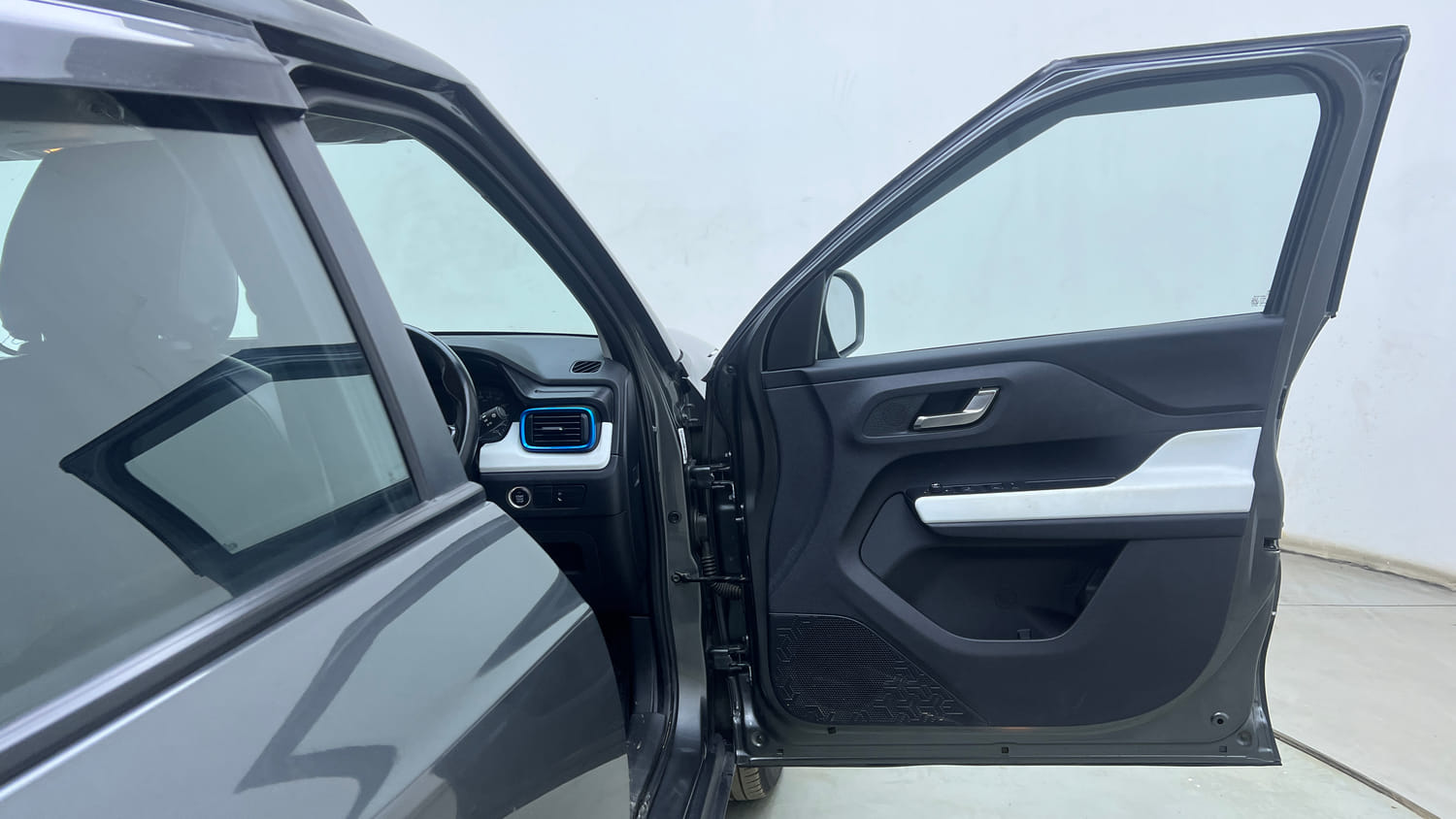 Used 2022 Tata Punch Creative AMT Petrol Automatic interior RIGHT FRONT DOOR OPEN VIEW