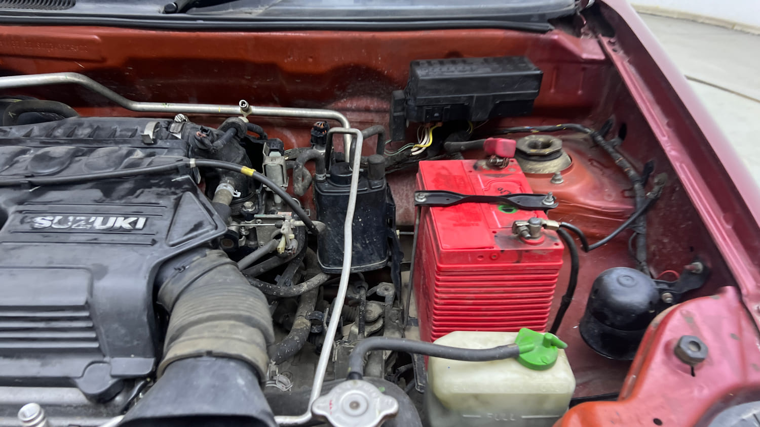 Used 2012 Maruti Suzuki Alto K10 VXi Petrol Manual engine ENGINE LEFT SIDE VIEW