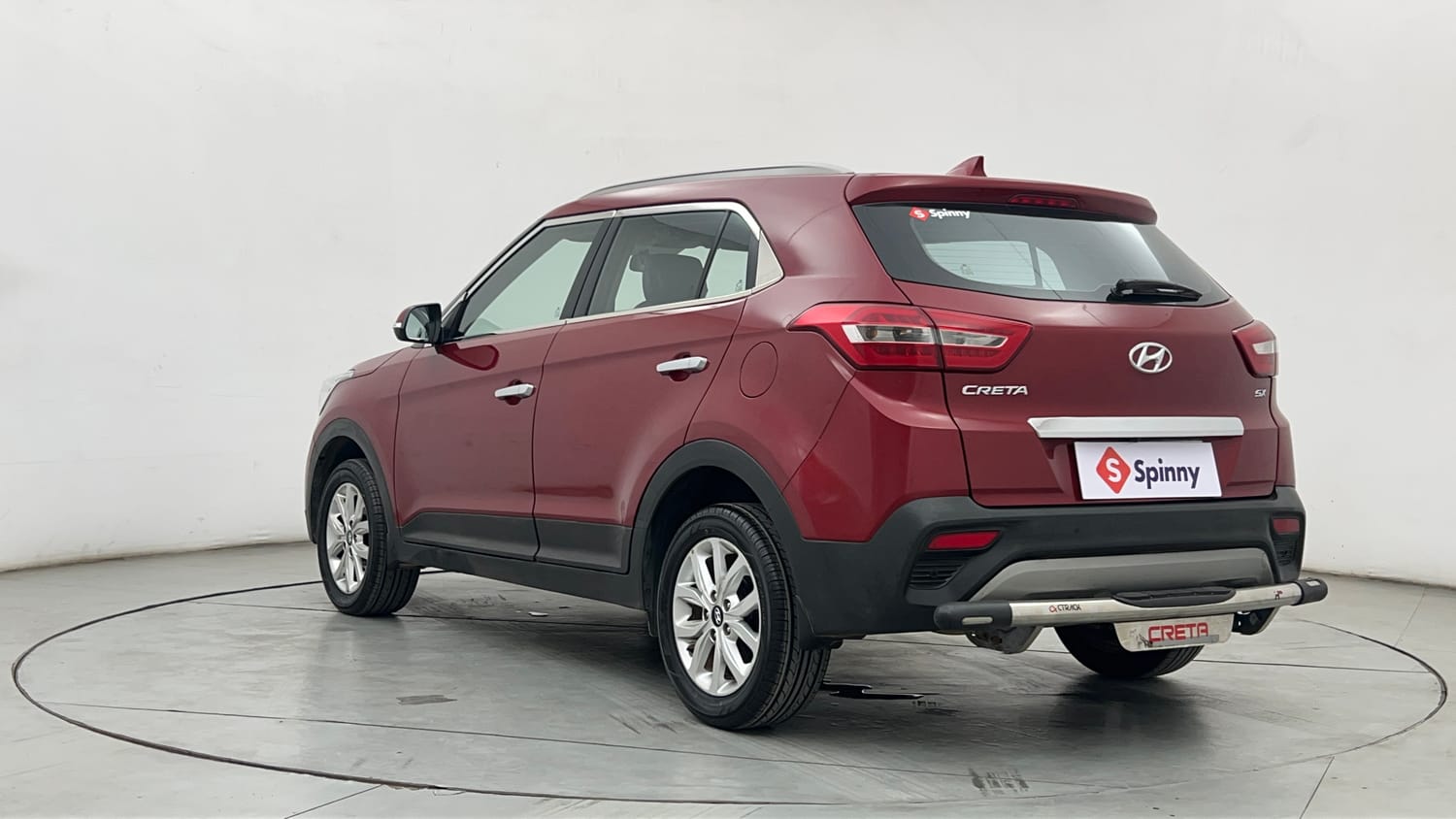 Used 2019 Hyundai Creta SX 1.6 Petrol Petrol Manual exterior LEFT REAR CORNER VIEW