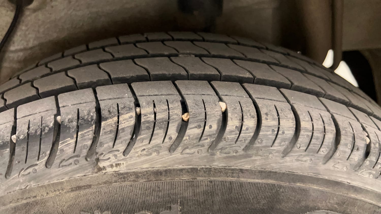 Used 2019 Maruti Suzuki Celerio VXi AMT Petrol Automatic tyres LEFT REAR TYRE TREAD VIEW