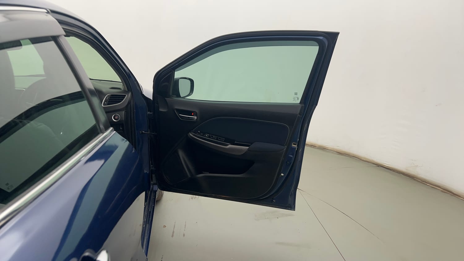 Used 2021 Maruti Suzuki Baleno Alpha Petrol Manual interior RIGHT FRONT DOOR OPEN VIEW