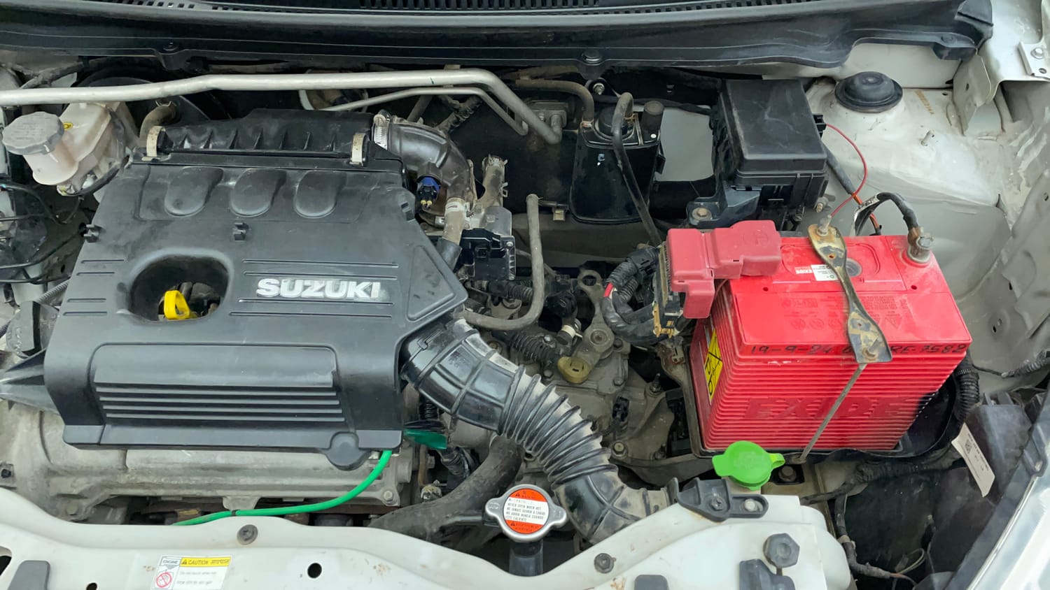 Used 2014 Maruti Suzuki Celerio VXi Petrol Manual engine ENGINE LEFT SIDE VIEW