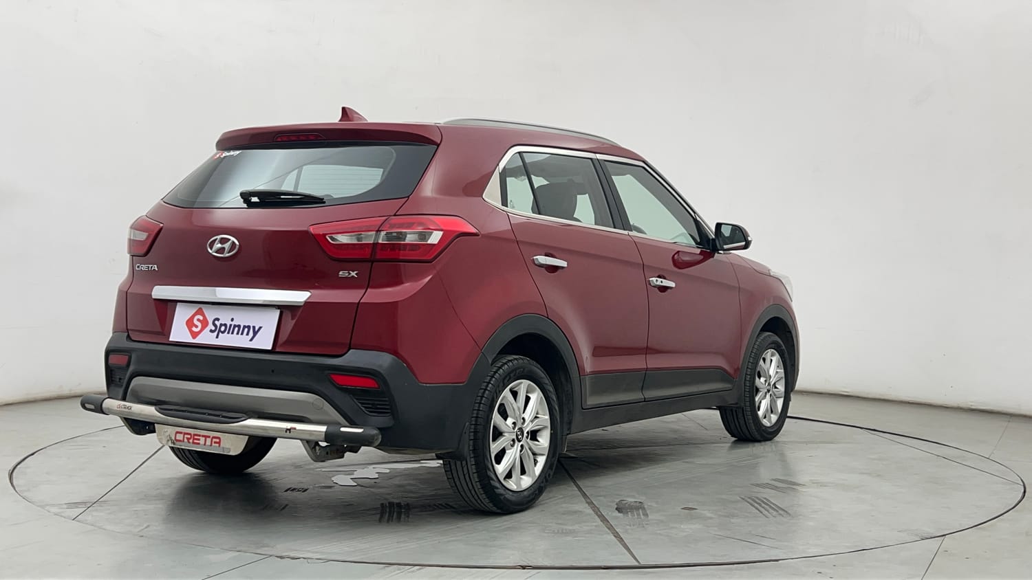 Used 2019 Hyundai Creta SX 1.6 Petrol Petrol Manual exterior RIGHT REAR CORNER VIEW