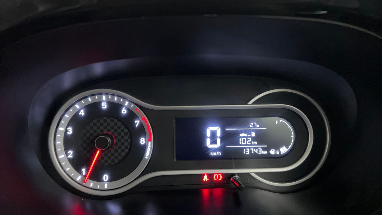 Used 2020 Hyundai Grand i10 Nios Sportz 1.2 Kappa VTVT Petrol Manual interior CLUSTERMETER VIEW
