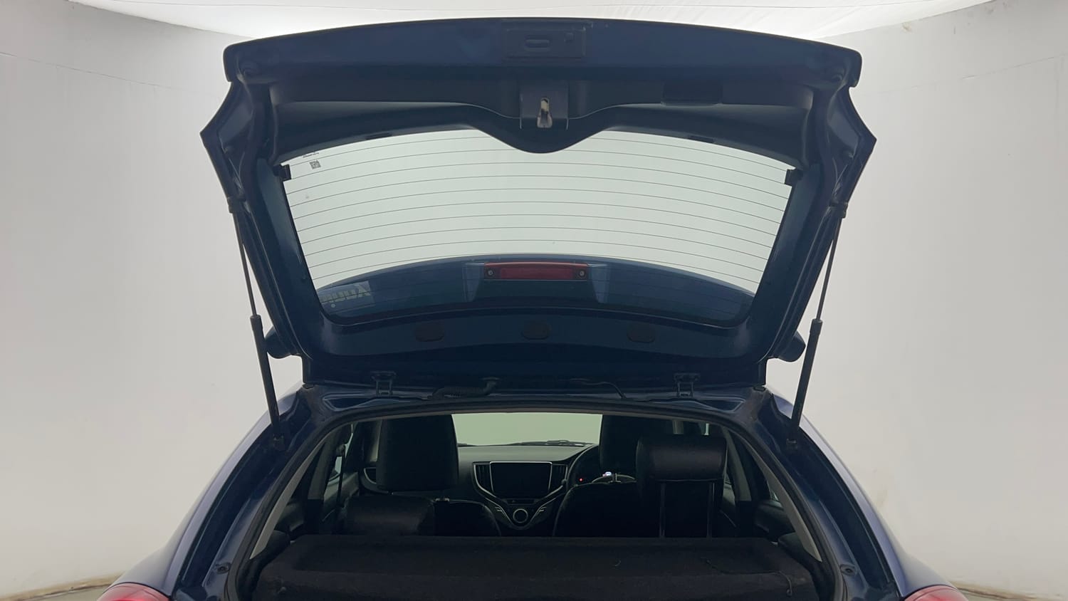 Used 2021 Maruti Suzuki Baleno Alpha Petrol Manual interior DICKY DOOR OPEN VIEW
