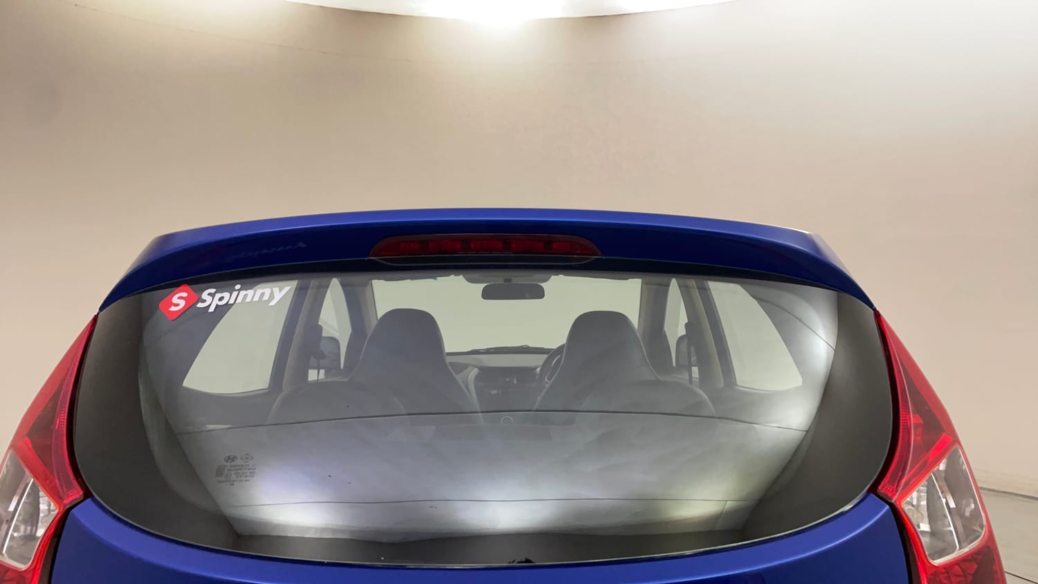 Used 2013 Hyundai Eon Era + Petrol Manual exterior BACK WINDSHIELD VIEW