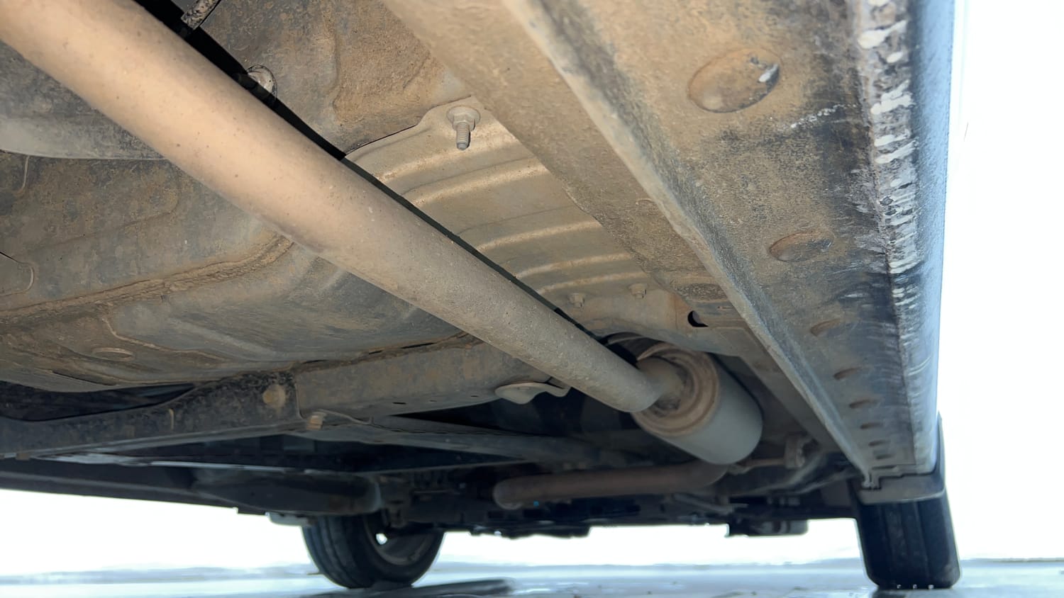 Used 2021 Honda City VX CVT Petrol Petrol Automatic extra REAR RIGHT UNDERBODY VIEW