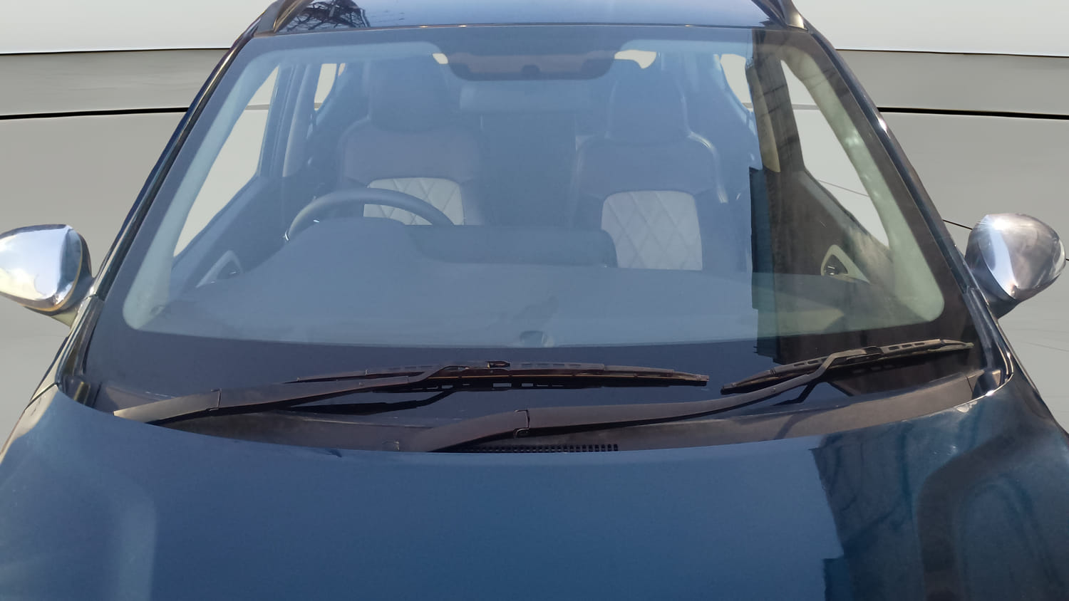 Used 2021 Hyundai Grand i10 Nios Sportz 1.2 Kappa VTVT Petrol Manual exterior FRONT WINDSHIELD VIEW