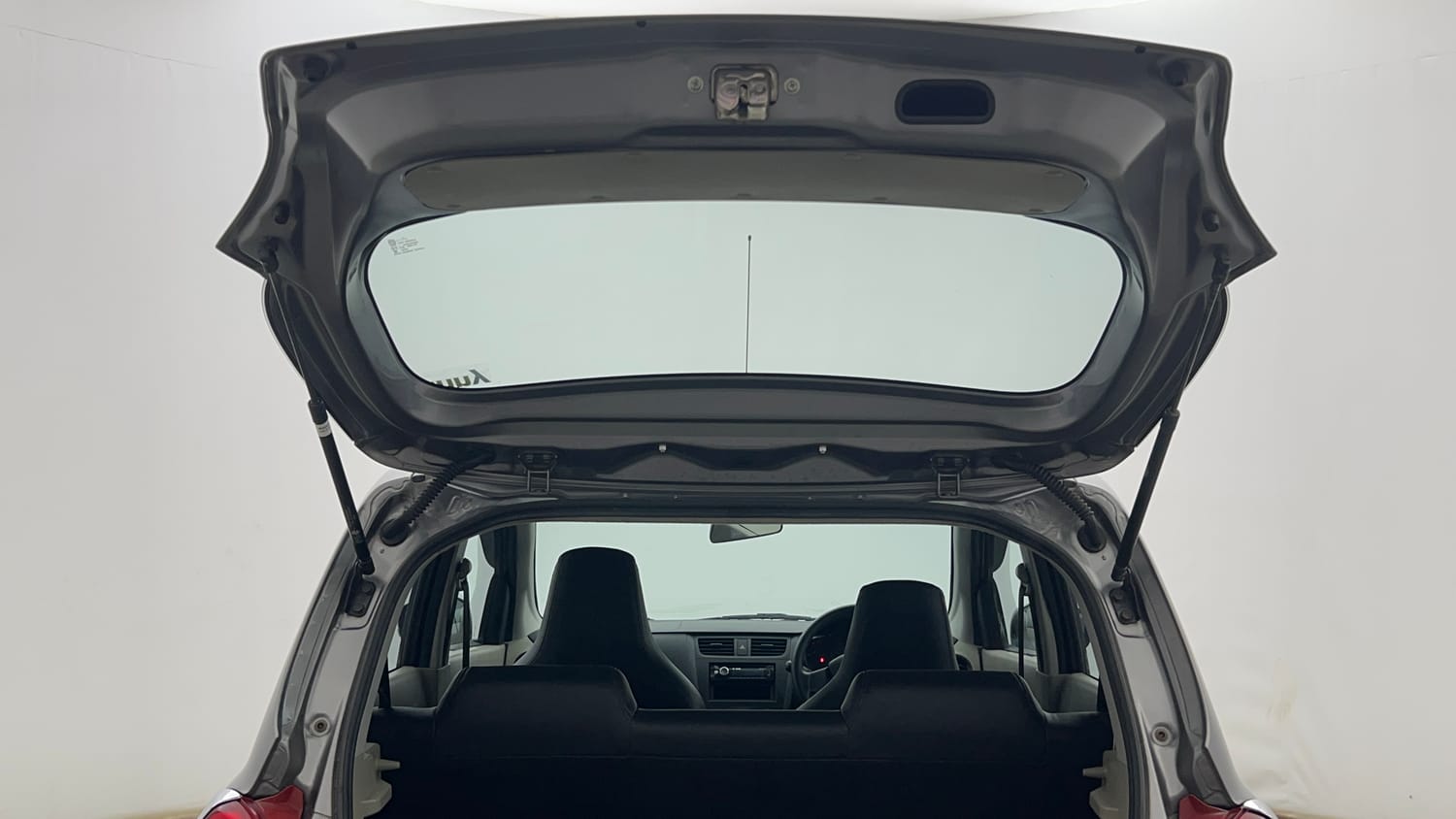 Used 2014 Maruti Suzuki Celerio LXi Petrol Manual interior DICKY DOOR OPEN VIEW