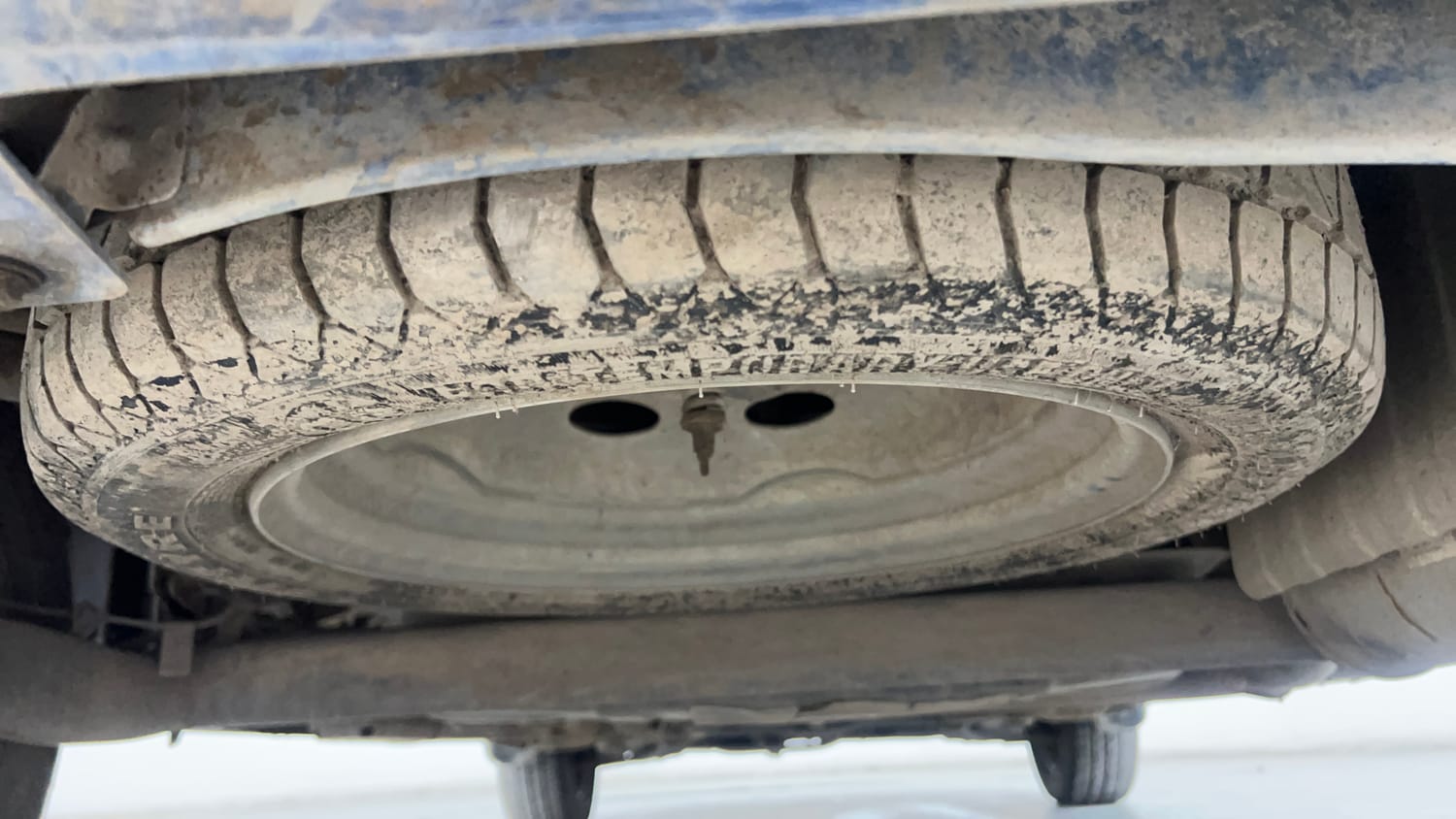 Used 2024 Tata Tiago XZA Plus iCNG Cng Automatic tyres SPARE TYRE VIEW