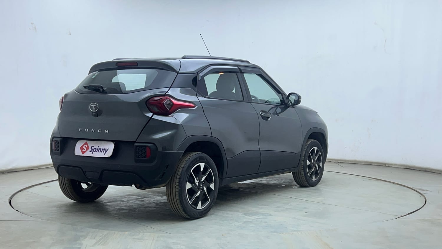 Used 2022 Tata Punch Creative AMT Petrol Automatic exterior RIGHT REAR CORNER VIEW