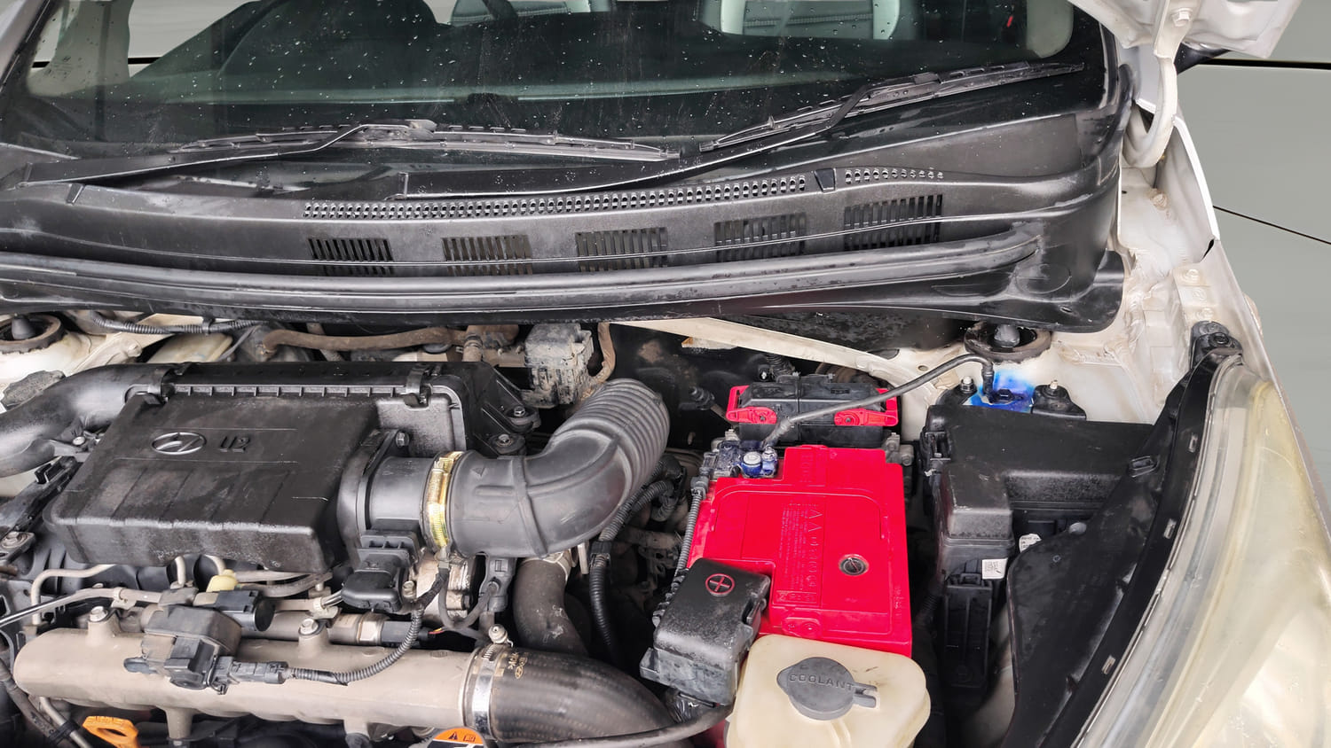 Used 2018 Hyundai Grand i10 Magna U2 1.2 CRDi Diesel Manual engine ENGINE LEFT SIDE VIEW