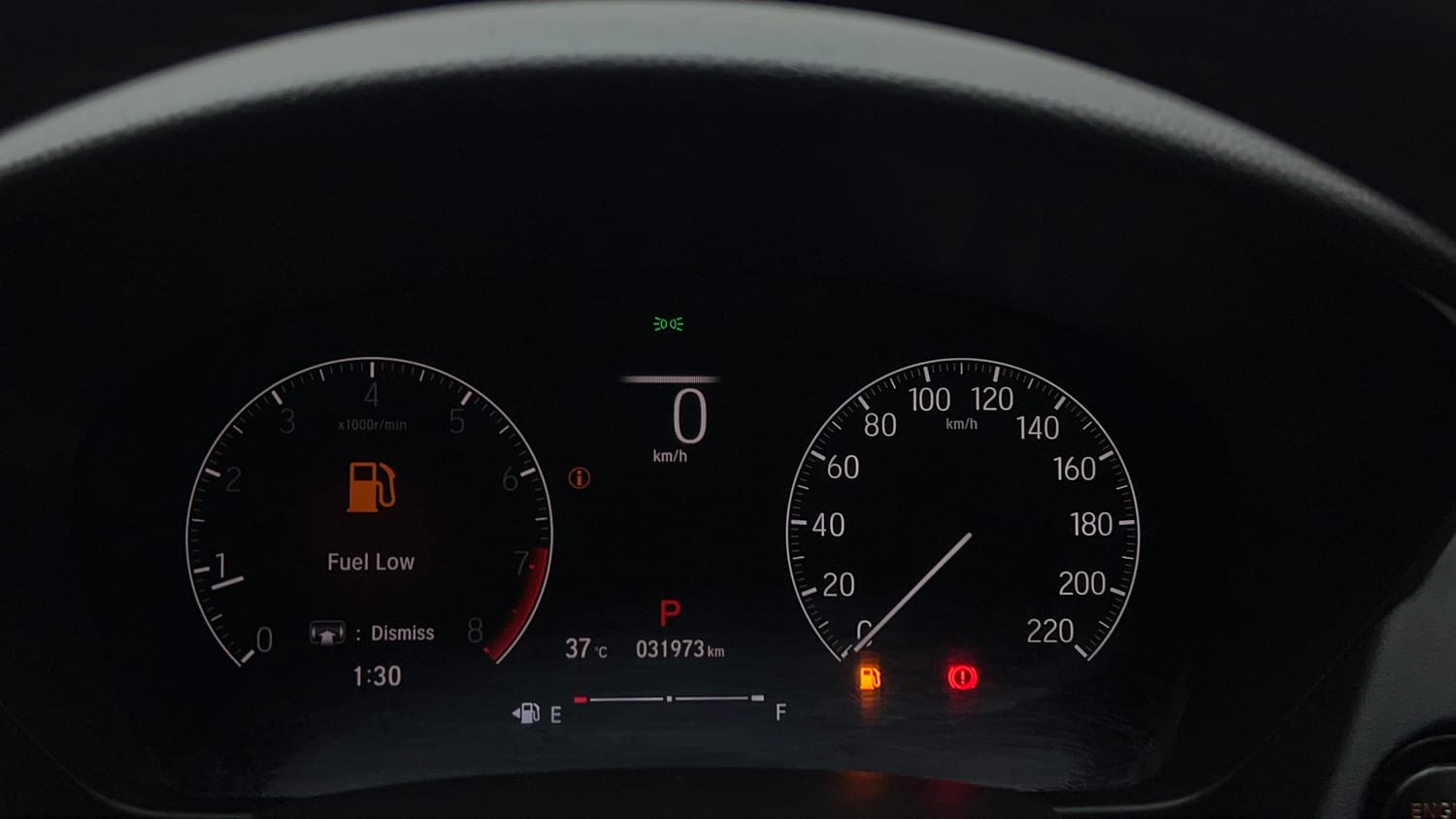 Used 2021 Honda City VX CVT Petrol Petrol Automatic interior CLUSTERMETER VIEW
