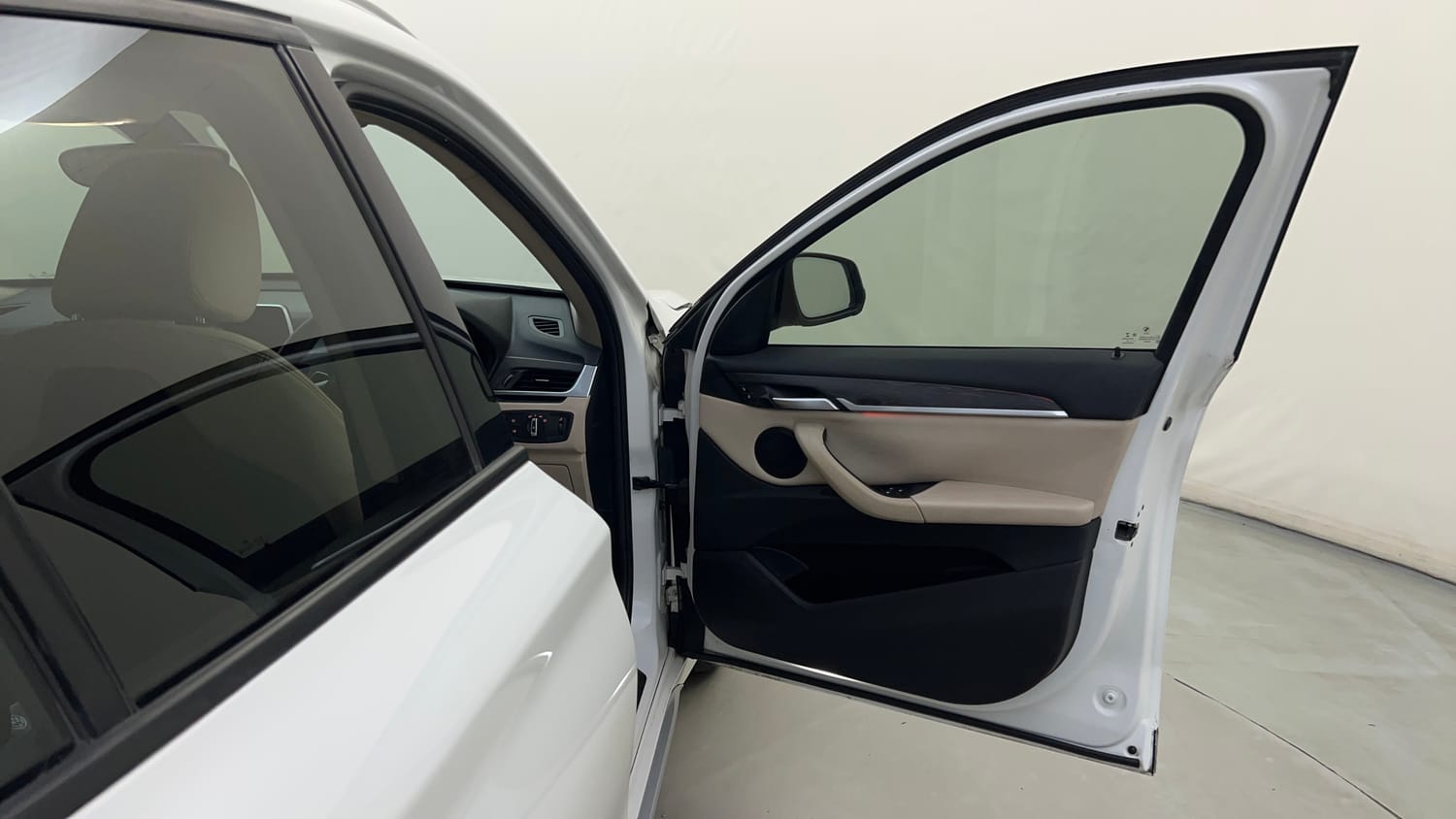 Used 2019 BMW X1 sDrive20d xLine Diesel Automatic interior RIGHT FRONT DOOR OPEN VIEW