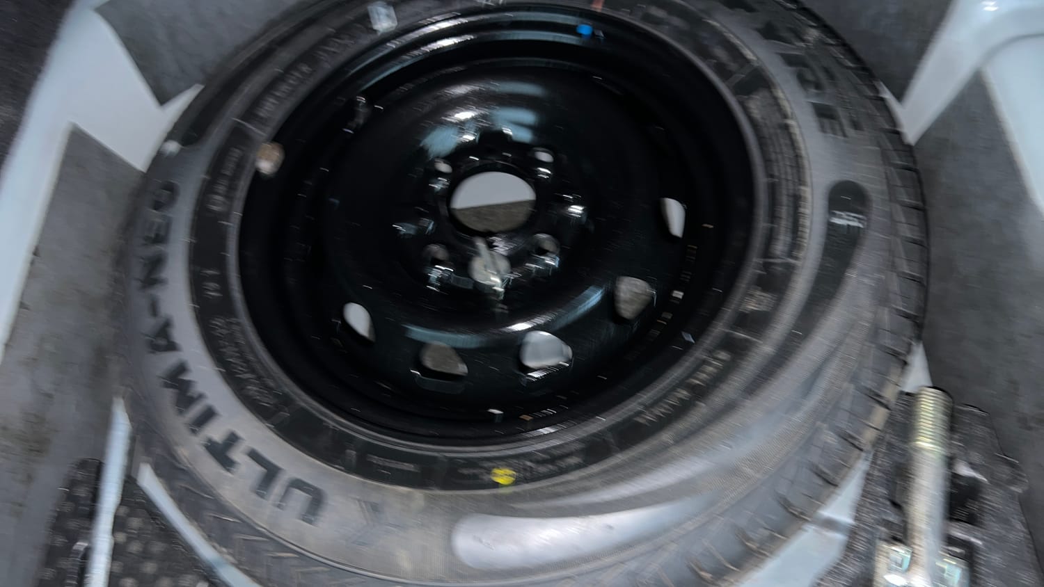Used 2021 Tata Tigor XZ Plus Petrol Manual tyres SPARE TYRE VIEW